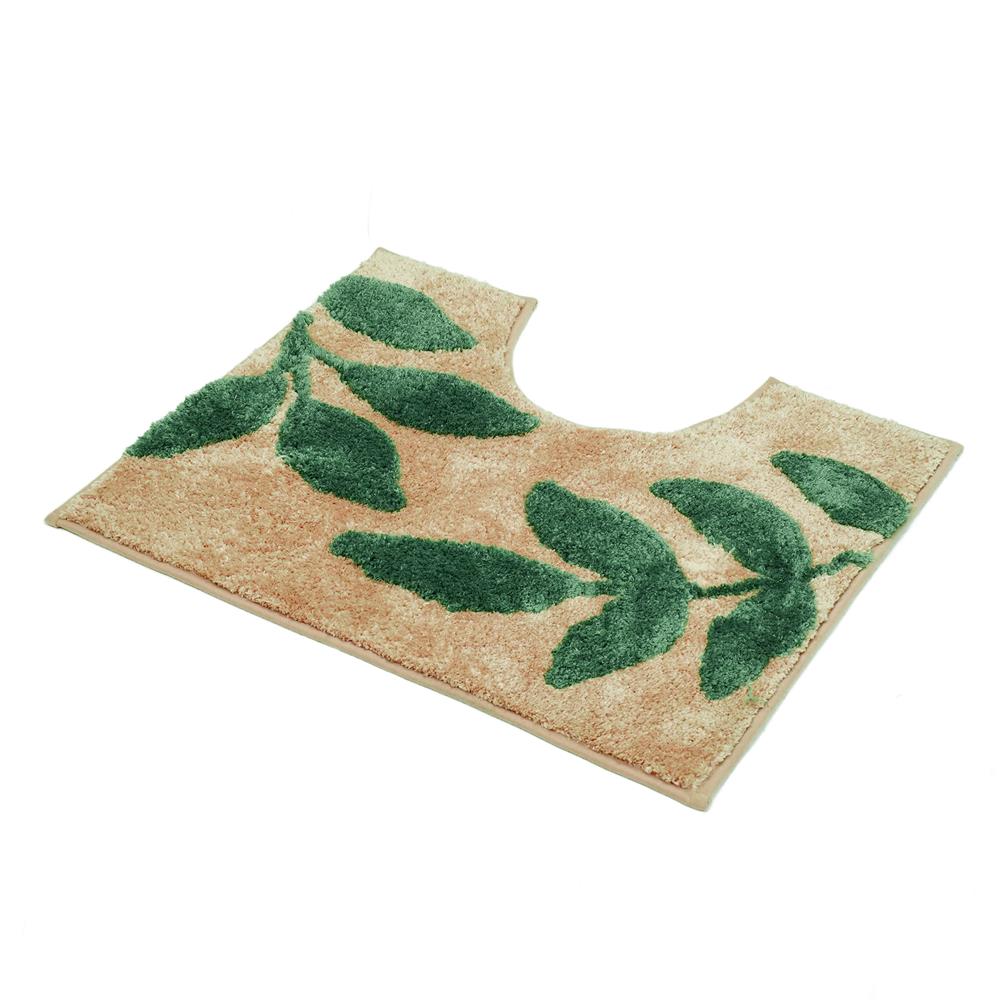 พรมห้องน้ำ HOME LIVING STYLE PLANT 50X60 ซม. สีครีม
