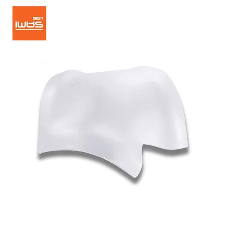 ครอบสันโค้ง 3 ทาง ตัว Y ลอนคู่ ตราเพชร 44x41 ซม. สีวินเทอร์ไวท์_0