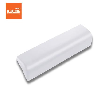 ครอบปิดชาย ลอนคู่ ตราเพชร 20x58 ซม. สีวินเทอร์ไวท์_0