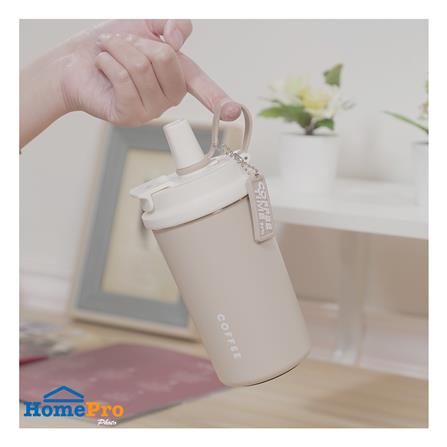 กระติกสุญญากาศ 0.5 ลิตร KECH ELLEN สีน้ำตาล_4