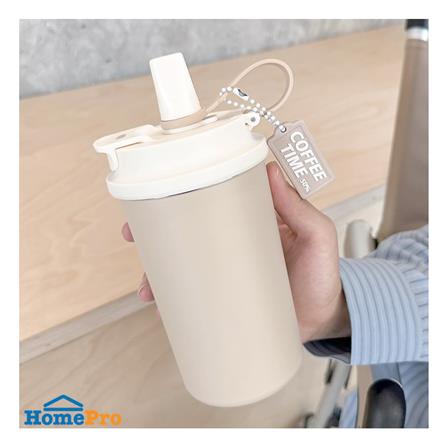 กระติกสุญญากาศ 0.5 ลิตร KECH ELLEN สีน้ำตาล_5