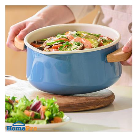 หม้อต้ม 20 ซม. LOCKnLOCK SUIT MELLOW สีฟ้า_2