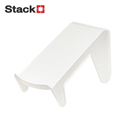 ถาดซ้อนรองเท้า STACKO LITTLE 25X13X14 ซม. สีขาว_0