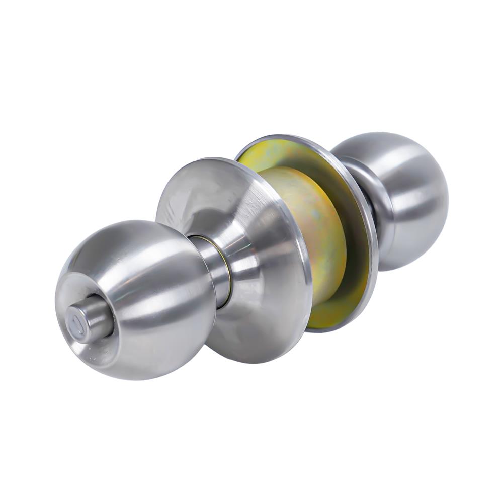 ลูกบิดทั่วไป หัวกลม AZLE 4871 ML-ET สีสเตนเลส