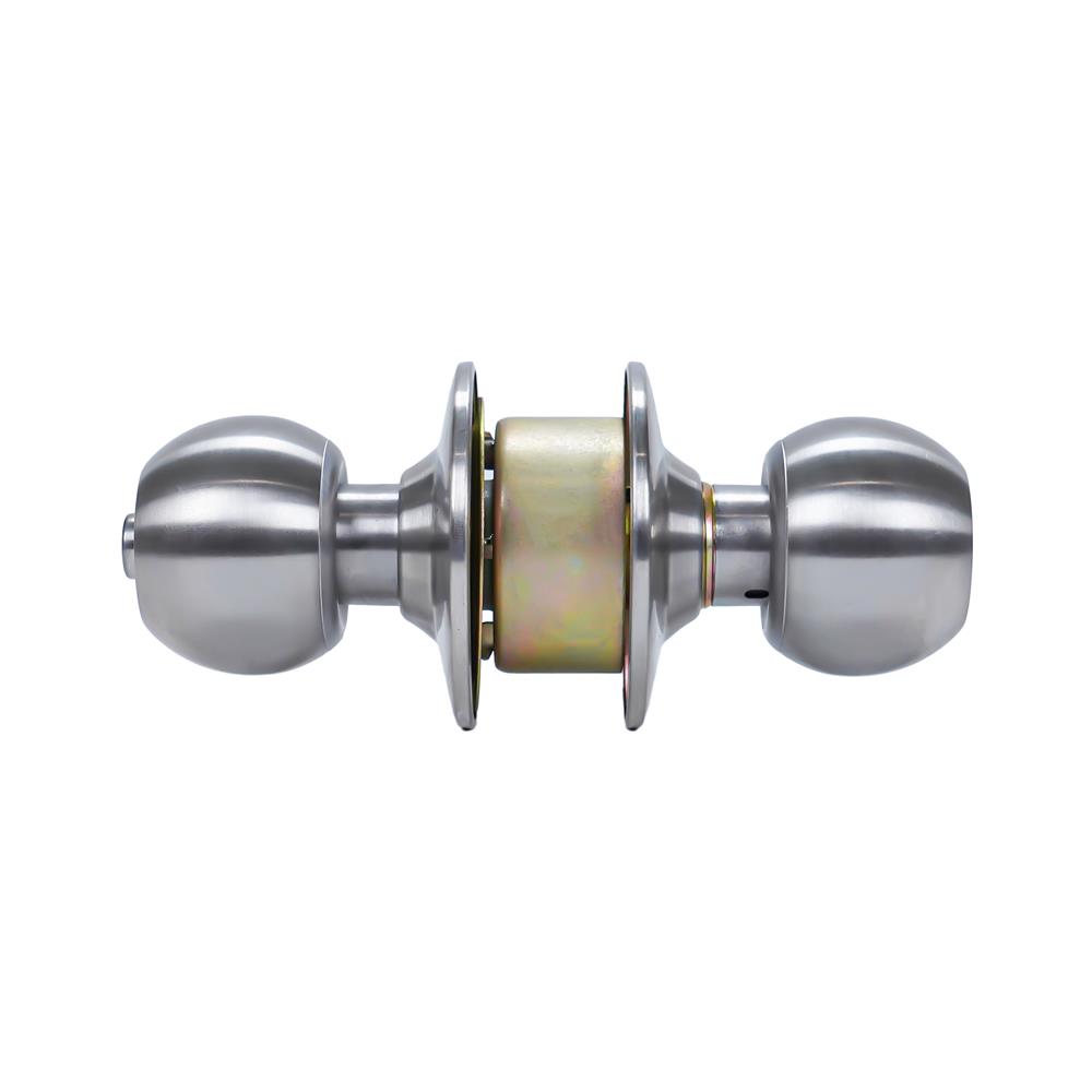 ลูกบิดทั่วไป หัวกลม AZLE 4871 ML-ET สีสเตนเลส