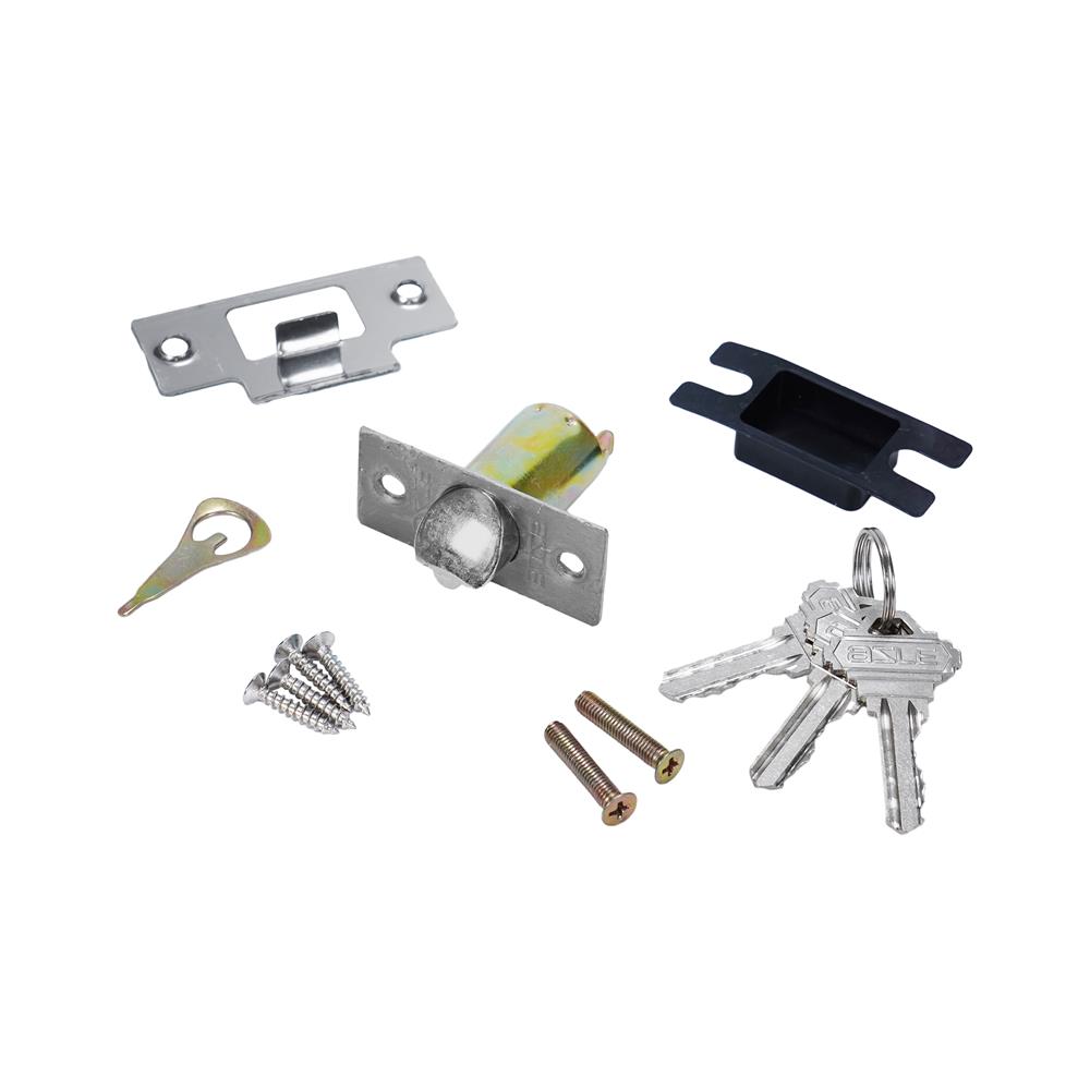 ลูกบิดทั่วไป หัวกลม AZLE 4871 ML-ET สีสเตนเลส