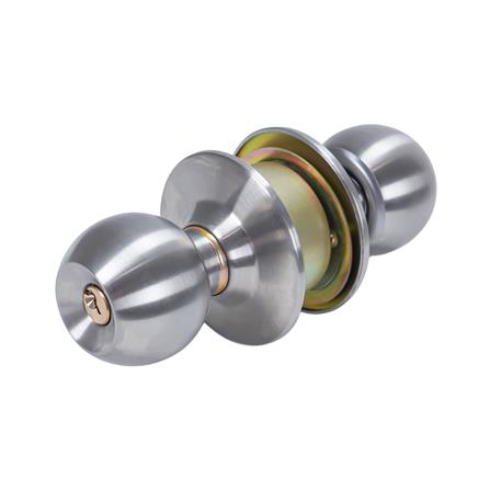 ลูกบิดทั่วไป หัวกลม AZLE 4871 ML-ET สีสเตนเลส_1