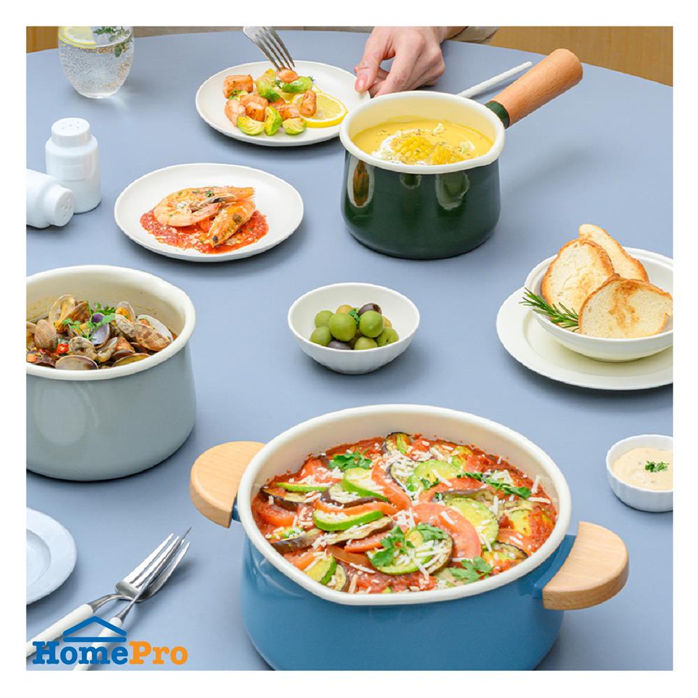 หม้อด้าม 14 ซม. LOCKnLOCK SUIT MELLOW สีเทา