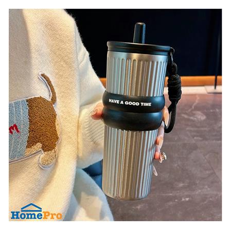 กระติกสุญญากาศ 0.71 ลิตร KECH LIVE สีเงิน_5