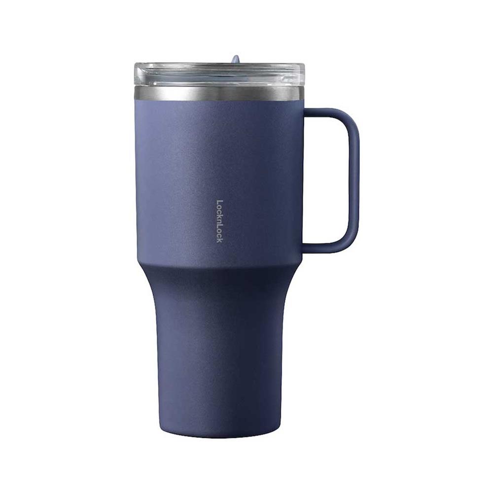 กระติกสุญญากาศ LOCKNLOCK METRO 820 มล. น้ำเงินเข้ม