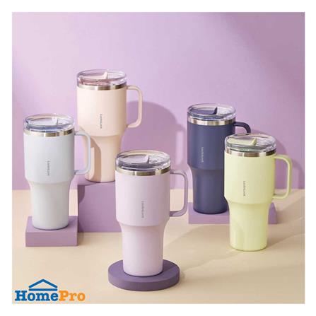 กระติกสุญญากาศ LOCKNLOCK METRO 820 มล. สีม่วง_1