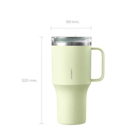 กระติกสุญญากาศ LOCKnLOCK METRO 820 มล. เขียวอ่อน_10