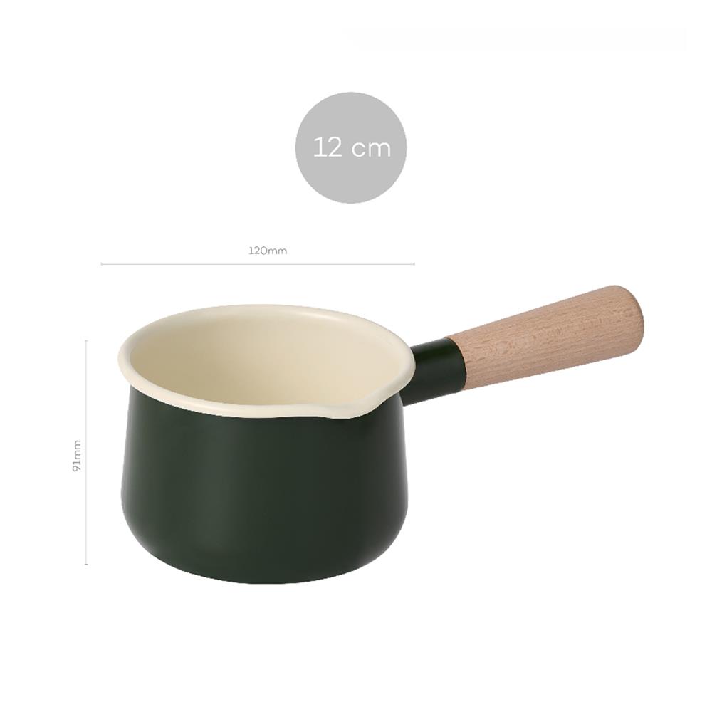 หม้อด้าม 12 ซม. LOCKnLOCK SUIT MELLOW สีเขียว