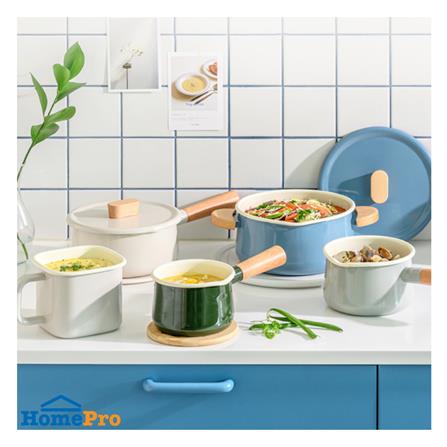 หม้อด้าม 12 ซม. LOCKnLOCK SUIT MELLOW สีเขียว_2