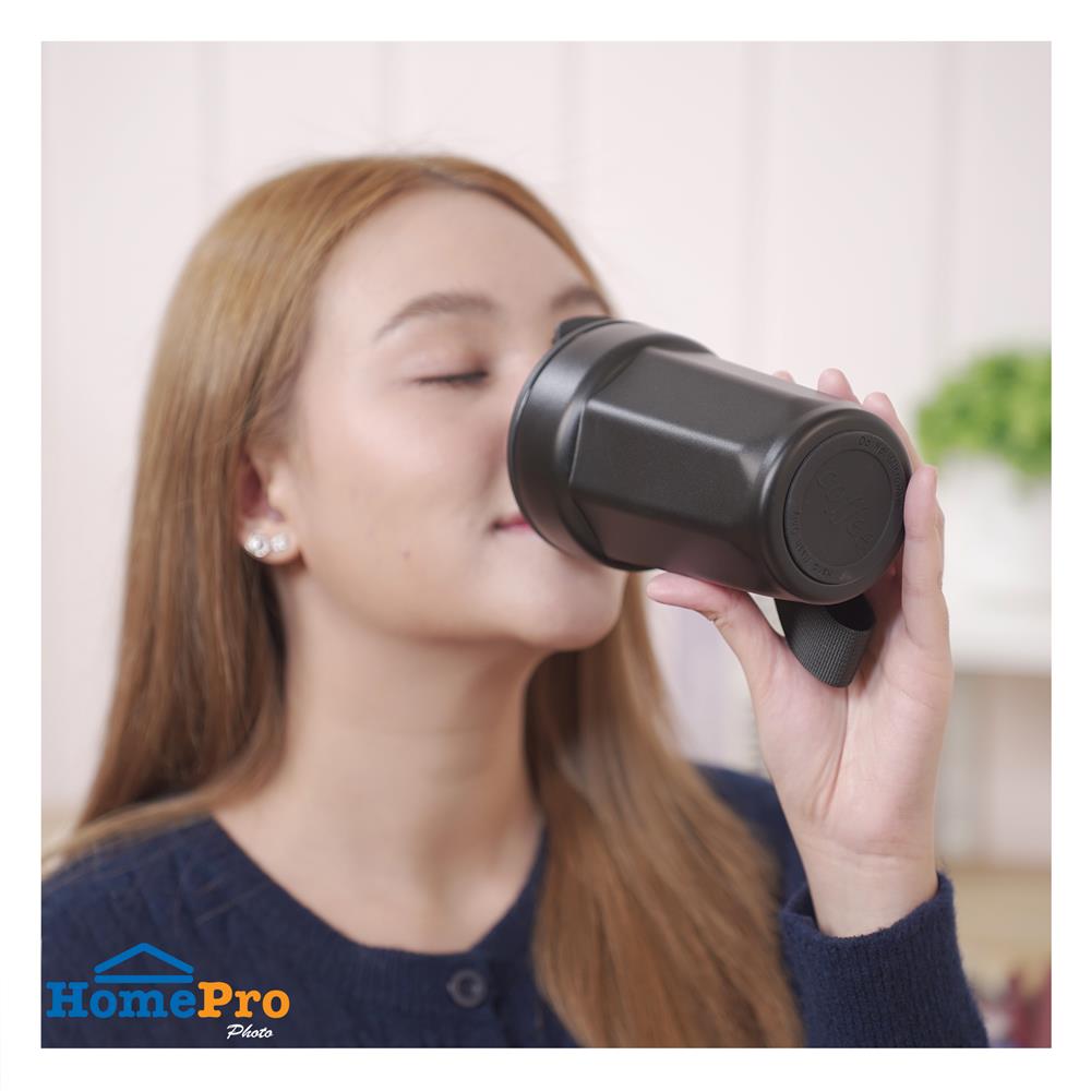 กระติกสุญญากาศ 0.42 ลิตร KECH HAND สีดำ