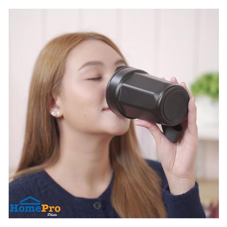 กระติกสุญญากาศ 0.42 ลิตร KECH HAND สีดำ_6