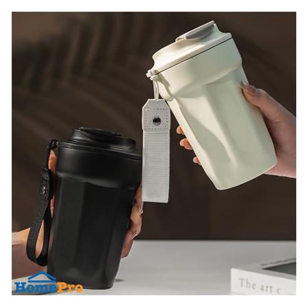 กระติกสุญญากาศ 0.42 ลิตร KECH HAND สีดำ_7