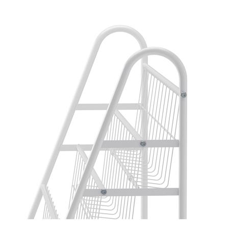 ชั้นวางของ 5 ชั้น STACKO LITTLE-P 76x30x99 ซม. สีขาว/ฟ้า_2