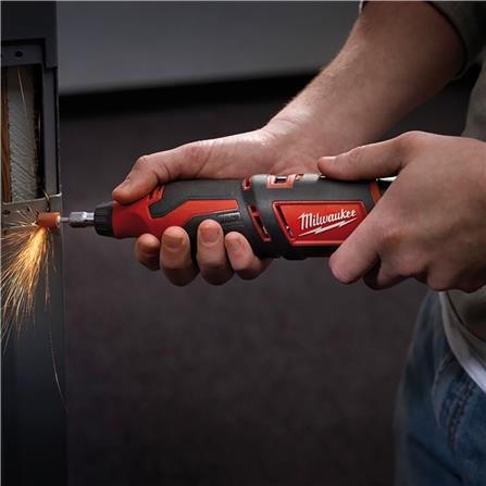 โรตารี่อเนกประสงค์ไร้สาย (เฉพาะตัวเครื่อง) MILWAUKEE C12 RT-0 12 โวลต์_2