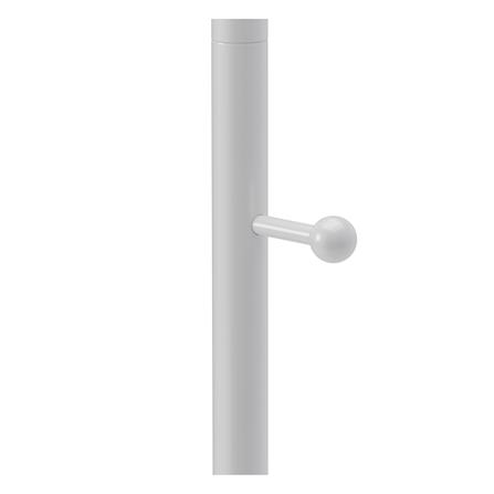 ชั้นลิันชัก 2 ชั้นพร้อมขอแขวน STACKO LITTLE-P 46X31X133 ซม. สีขาว/ฟ้า_4