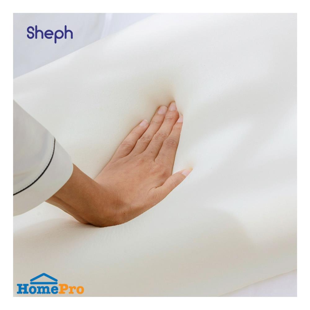 หมอนสุขภาพ เมมโมรี่โฟม SHEPH FRESH ZEN 31x51 ซม. สีขาว