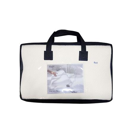 หมอนสุขภาพ เมมโมรี่โฟม SHEPH FRESH 35X55 ซม. สีขาว_2