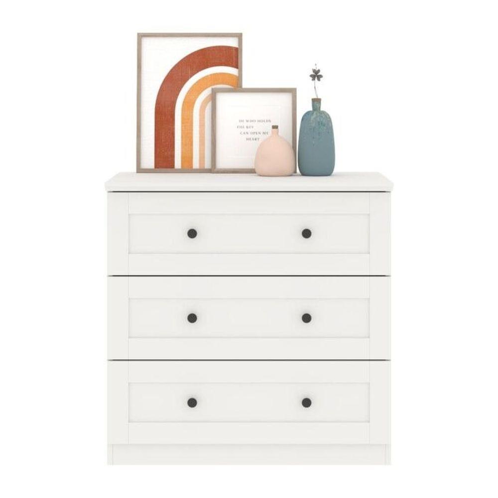 ชุดห้องนอน 3.5 ฟุต KONCEPT MONETA 59057335 สีขาว