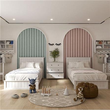 ชุดห้องนอน 3.5 ฟุต KONCEPT MONETA 59057335 สีขาว_4