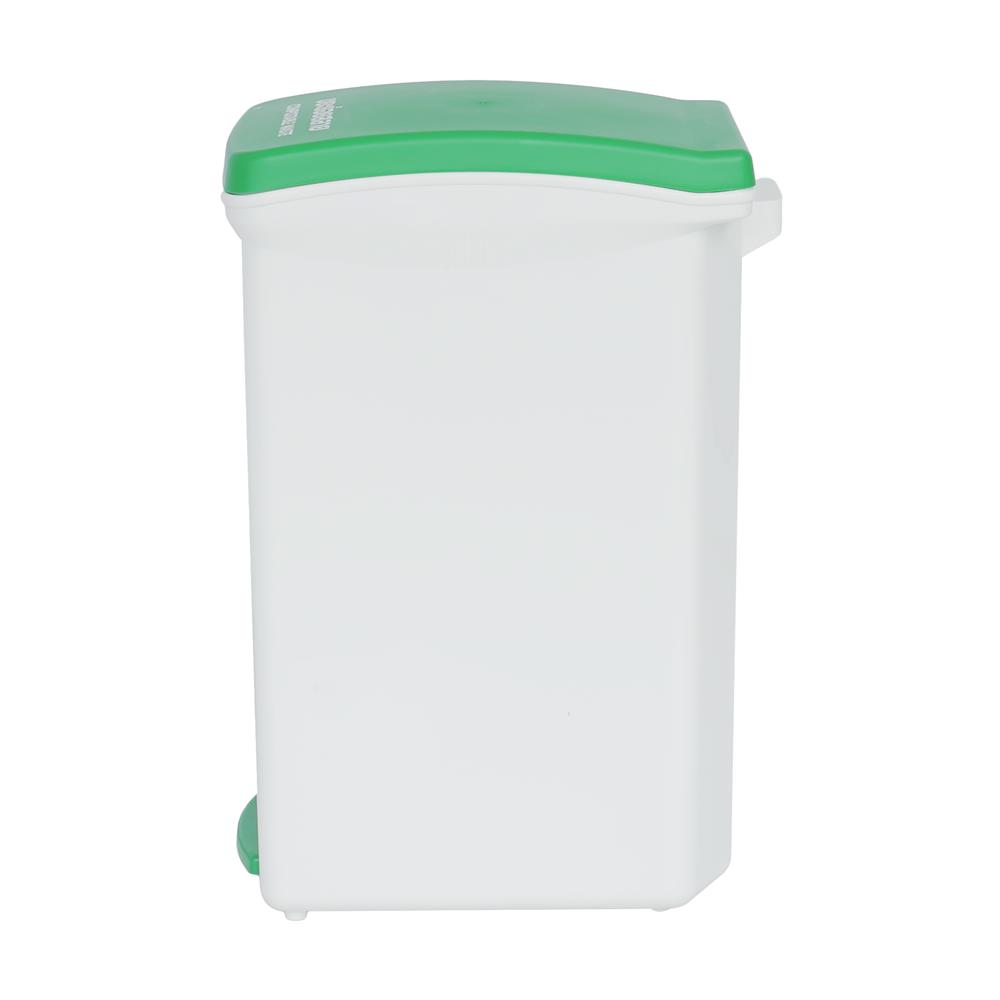 ถังขยะเหยียบแยกประเภท ACCO 32 ลิตร ฝาสีเขียว