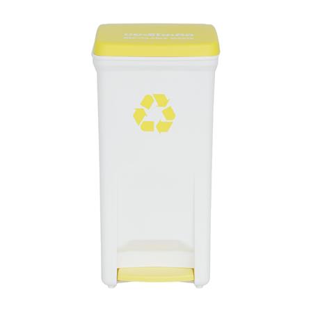 ถังขยะเหยียบแยกประเภท ACCO 32 ลิตร ฝาสีเหลือง_2