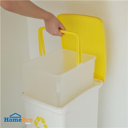 ถังขยะเหยียบแยกประเภท ACCO 32 ลิตร ฝาสีเหลือง_9