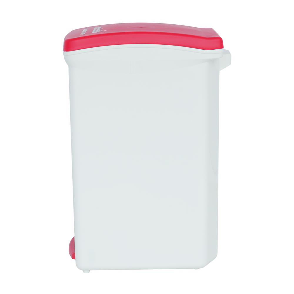 ถังขยะเหยียบแยกประเภท ACCO 32 ลิตร ฝาสีแดง