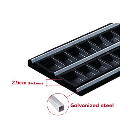 ไม้แบบพลาสติกหล่อคาน SON OF WOOD GI 42x150x2.5 ซม. สีดำ_2