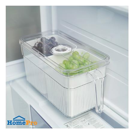 กล่องจัดเก็บในตู้เย็น 2 ช่อง มีด้ามจับ KECH SYPA SIZE M_5