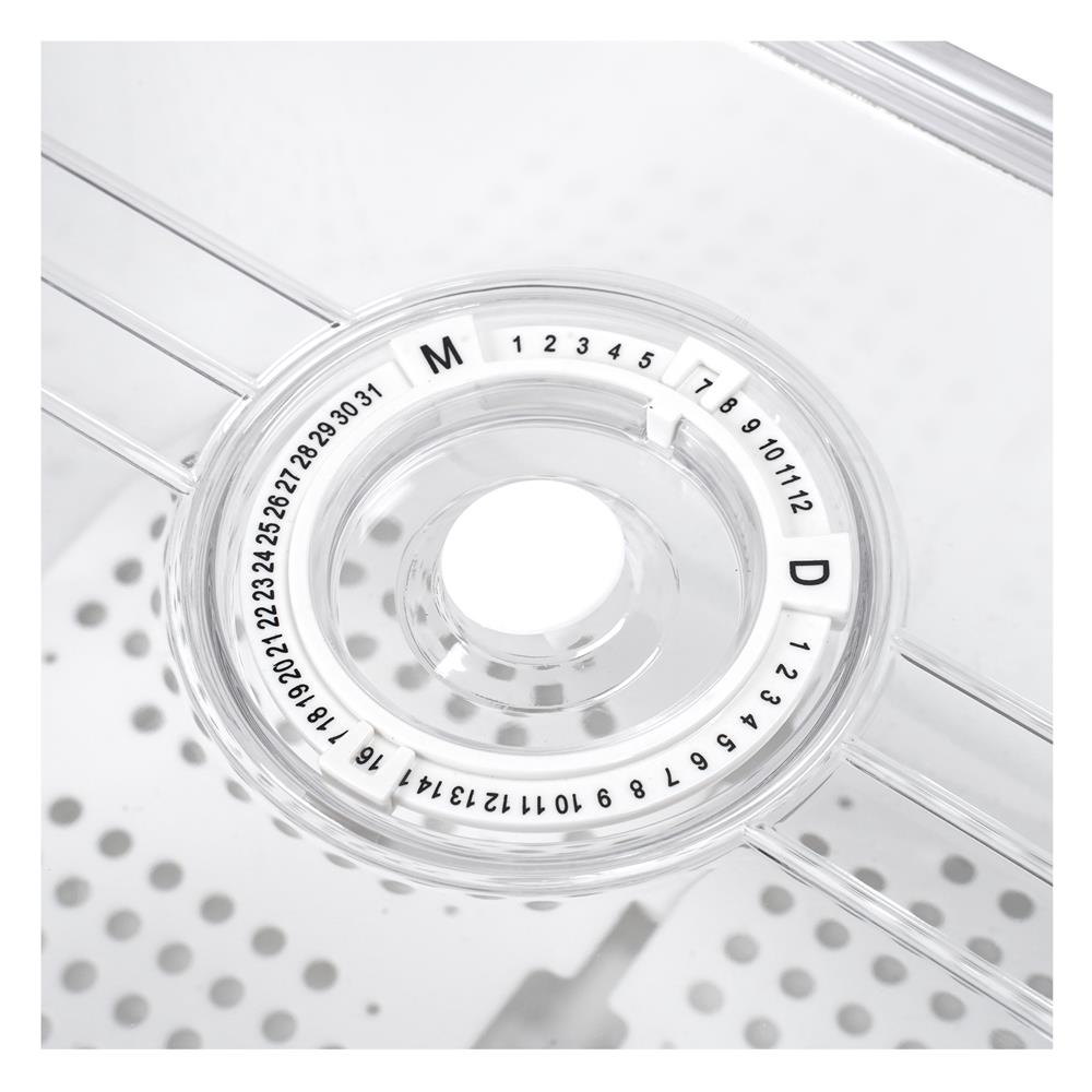 กล่องจัดเก็บในตู้เย็นมีแผ่นรองน้ำ KECH SYPA SIZE M