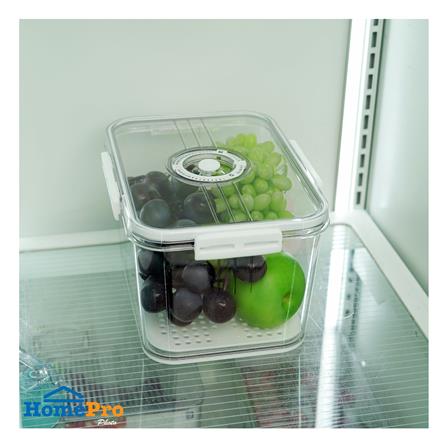 กล่องจัดเก็บในตู้เย็นมีแผ่นรองน้ำ KECH SYPA SIZE M_4