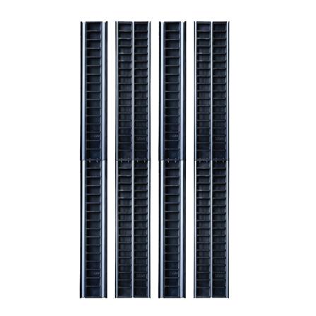 ไม้แบบพลาสติกหล่อคาน SON OF WOOD GI 42X150X2.5 ซม. สีดำ_0