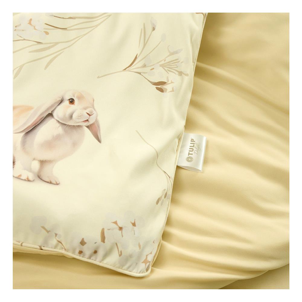 ชุดผ้าปูที่นอน 6 ฟุต (ชุด 5 ชิ้น) TULIP RABBIT 60111-DLD042