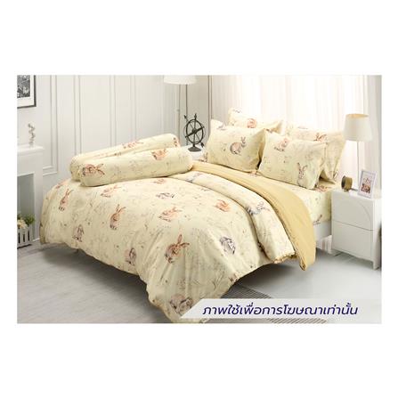 ชุดผ้าปูที่นอน 6 ฟุต (ชุด 5 ชิ้น) TULIP RABBIT 60111-DLD042_0