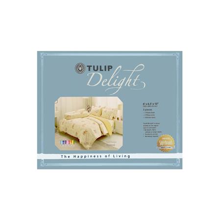ชุดผ้าปูที่นอน 6 ฟุต (ชุด 5 ชิ้น) TULIP RABBIT 60111-DLD042_3