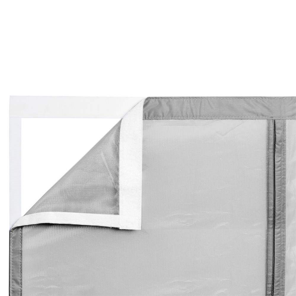 ม่านกันยุงและแมลง HOME LIVING STYLE GUARD 90x210 ซม. สีเทา