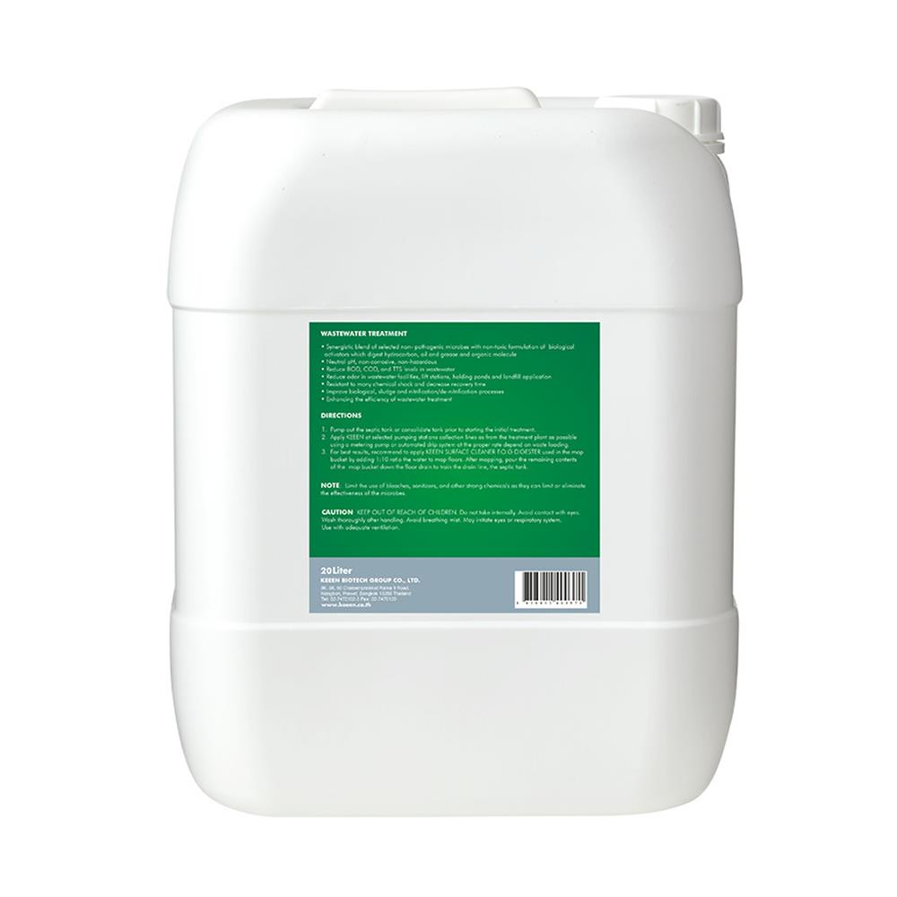 น้ำยาย่อยจุลินทรีย์บำบัดน้ำเสีย KEEEN 20 ลิตร