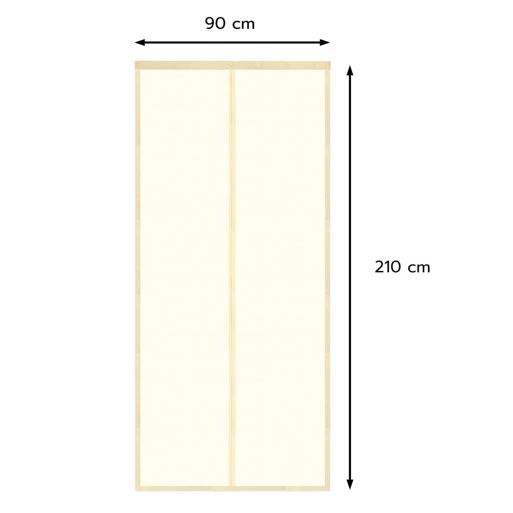 ม่านกันยุงและแมลง HOME LIVING STYLE GUARD 90x210 ซม. สีเบจ