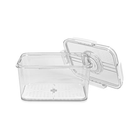 กล่องจัดเก็บในตู้เย็นมีแผ่นรองน้ำ KECH SYPA SIZE S_2