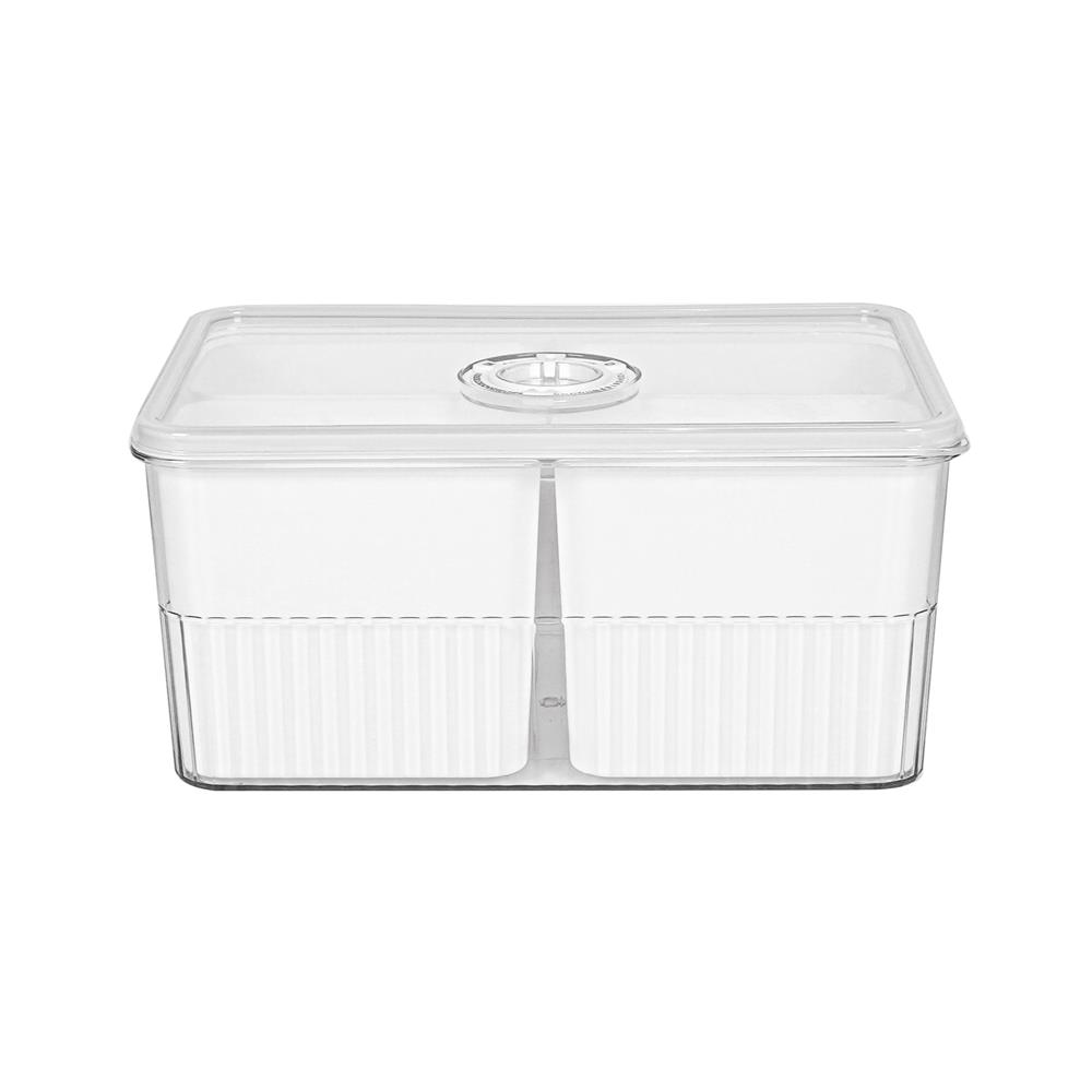 กล่องจัดเก็บในตู้เย็น 4 ช่อง ฝาซีลบันทึกวันได้ KECH SYPA