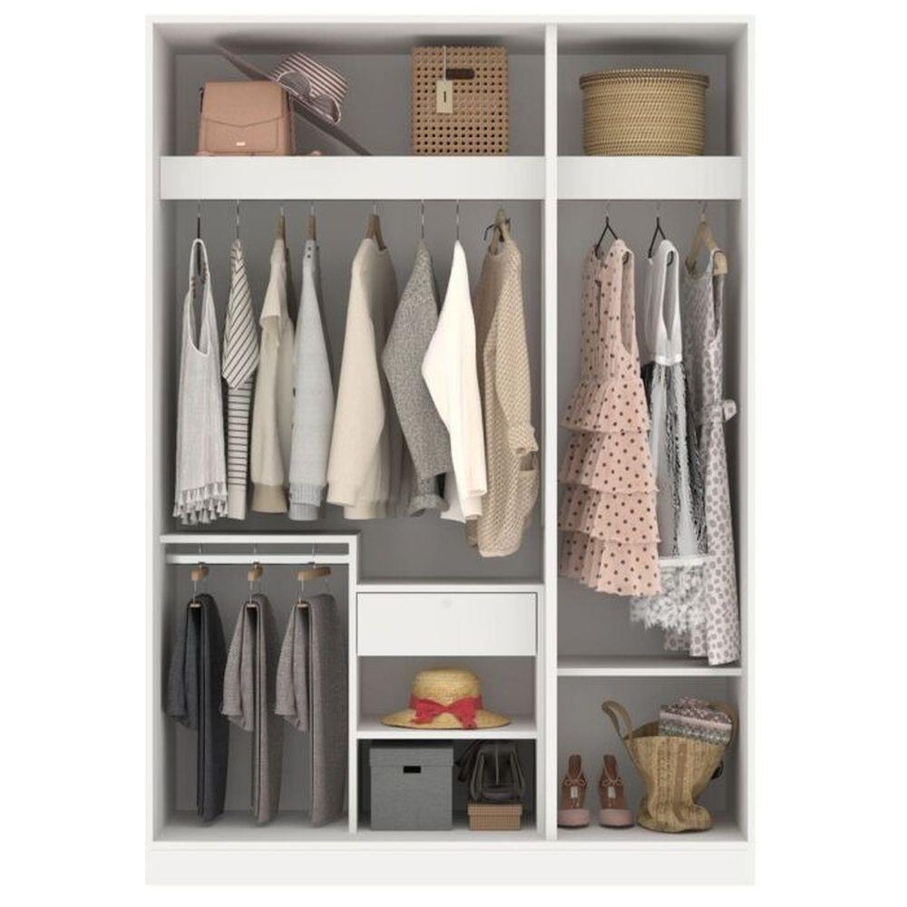 ชุดห้องนอน 3.5 ฟุต KONCEPT MONETA 59062008 สีขาว