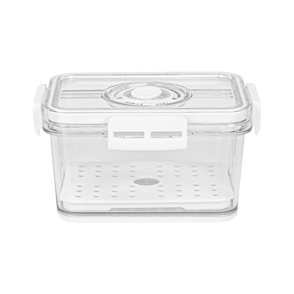 กล่องจัดเก็บในตู้เย็นมีแผ่นรองน้ำ KECH SYPA SIZE SS