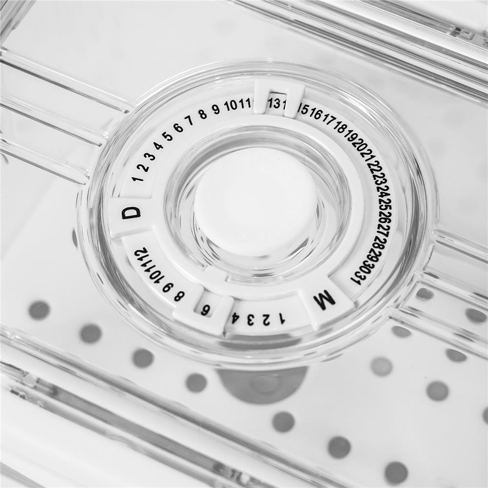 กล่องจัดเก็บในตู้เย็นมีแผ่นรองน้ำ KECH SYPA SIZE SS