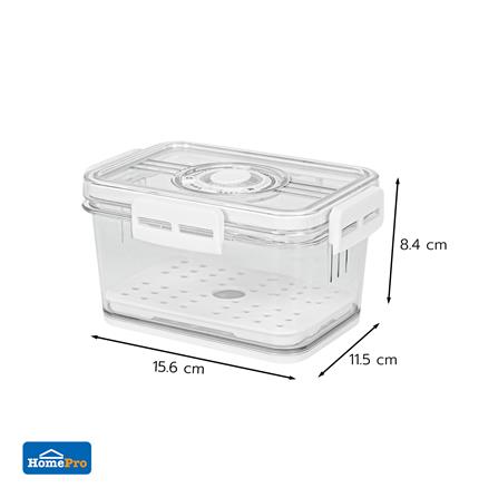 กล่องจัดเก็บในตู้เย็นมีแผ่นรองน้ำ KECH SYPA SIZE SS_5