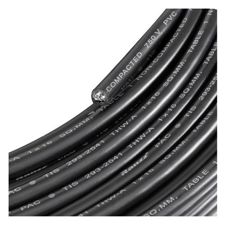 สายไฟ THW-A RANZZ 1x16 ตร.มม. 100 ม. สีดำ_2